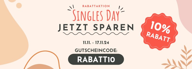 Singles Day auf Haus der Unikate